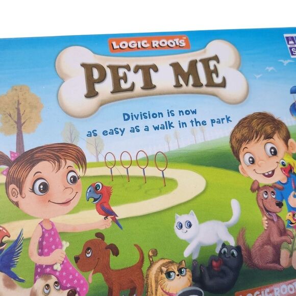 Logic Roots Pet Me STEM Board Game Learning Division Math 2-4 Players 7 Yrs + - Picture 8 of 8